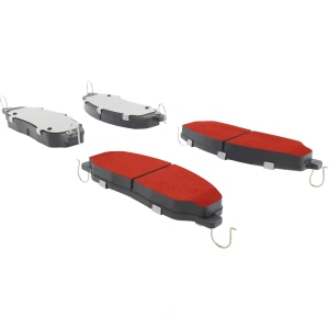 Centric Posi Quiet Pro™ Semi-Metallic Front Disc Brake Pads for 2007 Ford Mustang - 500.10810