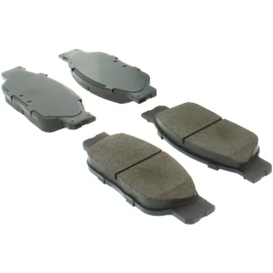 Centric Posi Quiet™ Extended Wear Semi-Metallic Front Disc Brake Pads for 2003 Ford Thunderbird - 106.08050
