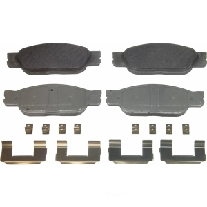 Wagner ThermoQuiet Semi-Metallic Disc Brake Pad Set for 2003 Lincoln LS - MX805
