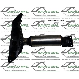 Davico Exhaust Manifold with Integrated Catalytic Converter for Mercury Mariner - 19526