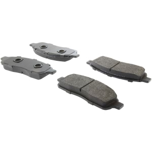 Centric Posi Quiet™ Extended Wear Semi-Metallic Front Disc Brake Pads for Ford F-150 - 106.13920