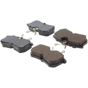 Centric Posi Quiet™ Ceramic Rear Disc Brake Pads for 2017 Ford Fiesta - 105.08860