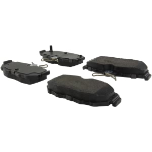 Centric Posi Quiet™ Extended Wear Semi-Metallic Rear Disc Brake Pads for 2013 Ford Mustang - 106.14650