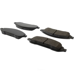 Centric Posi Quiet™ Extended Wear Semi-Metallic Front Disc Brake Pads for Mercury Monterey - 106.10220