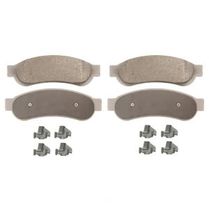 Wagner Thermoquiet Semi Metallic Rear Disc Brake Pads for 2008 Ford F-350 Super Duty - MX1334