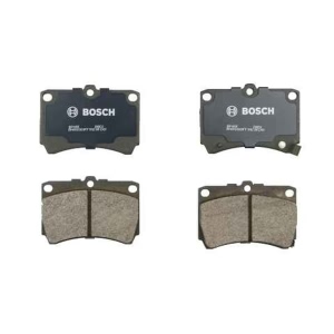 Bosch QuietCast™ Premium Organic Front Disc Brake Pads for 1991 Mercury Tracer - BP466