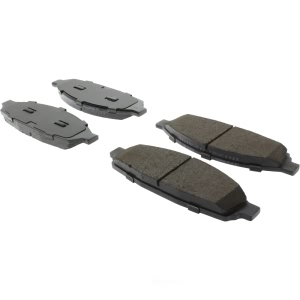 Centric Posi Quiet™ Ceramic Front Disc Brake Pads for 2004 Lincoln Aviator - 105.09530