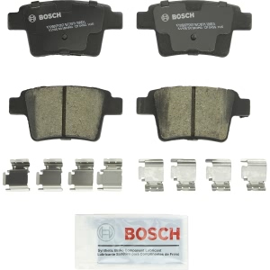 Bosch QuietCast™ Premium Ceramic Rear Disc Brake Pads for 2009 Mercury Sable - BC1071