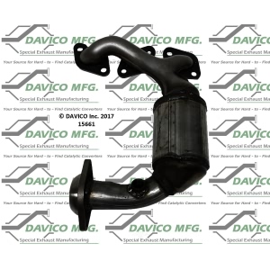 Davico Exhaust Manifold with Integrated Catalytic Converter for Mercury Mariner - 15661
