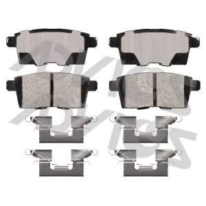 Advics Ultra-Premium™ Ceramic Rear Disc Brake Pads for 2010 Ford Edge - AD1259
