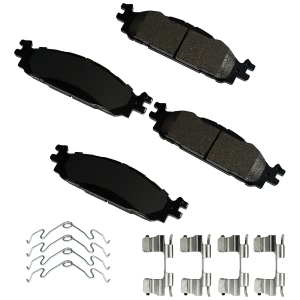 Akebono Performance™ Ultra-Premium Ceramic Front Brake Pads for 2009 Lincoln MKS - ASP1508A