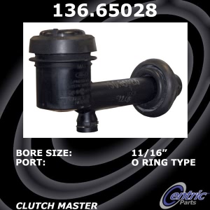 Centric Premium Clutch Master Cylinder for Ford F-350 Super Duty - 136.65028
