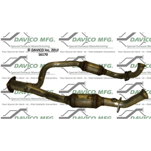 Davico Direct Fit Catalytic Converter and Pipe Assembly for Ford E-150 Econoline - 16170