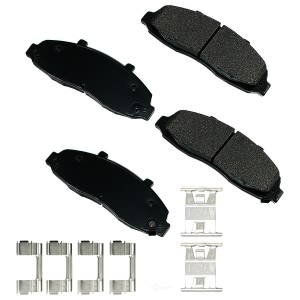 Akebono Performance™ Ultra-Premium Ceramic Front Brake Pads for 2002 Ford F-150 - ASP679A