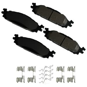 Akebono Pro-ACT™ Ultra-Premium Ceramic Front Disc Brake Pads for 2016 Lincoln MKT - ACT1508