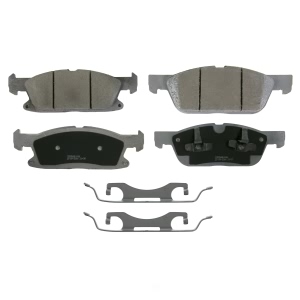 Wagner Thermoquiet Ceramic Front Disc Brake Pads for 2016 Ford Edge - QC1818