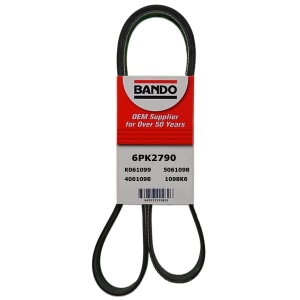 BANDO Rib Ace™ V-Ribbed OEM Quality Serpentine Belt for Lincoln LS - 6PK2790