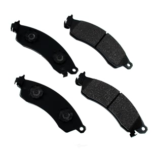 Akebono Pro-ACT™ Ultra-Premium Ceramic Front Disc Brake Pads for 2001 Ford Mustang - ACT412