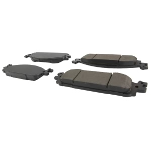 Centric Posi Quiet™ Ceramic Front Disc Brake Pads for 2014 Ford Flex - 105.15080