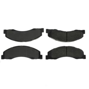 Centric Posi Quiet™ Extended Wear Semi-Metallic Front Disc Brake Pads for 2008 Ford E-350 Super Duty - 106.13280