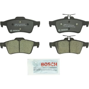 Bosch QuietCast™ Premium Ceramic Rear Disc Brake Pads for 2014 Ford C-Max - BC1095