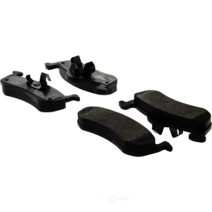 Centric Posi Quiet™ Semi-Metallic Brake Pads With Hardware for 2014 Ford Expedition - 104.12790