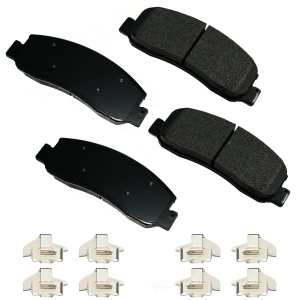 Akebono Pro-ACT™ Ultra-Premium Ceramic Front Disc Brake Pads for 2007 Ford F-250 Super Duty - ACT1333A