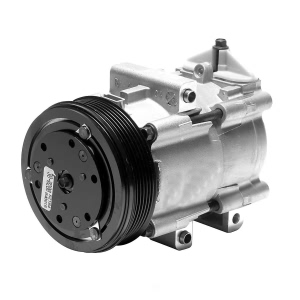 Denso A/C Compressor with Clutch for Ford - 471-8144