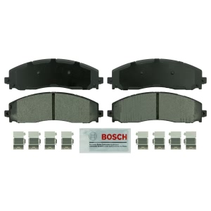 Bosch Blue™ Semi-Metallic Rear Disc Brake Pads for 2014 Ford F-250 Super Duty - BE1691H
