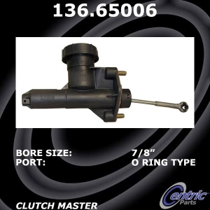 Centric Premium Clutch Master Cylinder for Ford F-250 - 136.65006