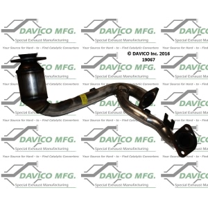 Davico Direct Fit Catalytic Converter and Pipe Assembly for Mercury Sable - 19067