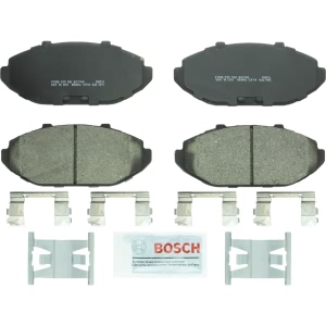 Bosch QuietCast™ Premium Ceramic Front Disc Brake Pads for 1998 Mercury Grand Marquis - BC748