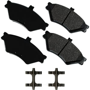 Akebono Pro-ACT™ Ultra-Premium Ceramic Front Disc Brake Pads for 1996 Ford Crown Victoria - ACT659