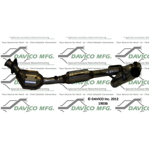 Davico Direct Fit Catalytic Converter and Pipe Assembly for Ford Expedition - 19036