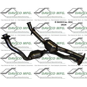 Davico Direct Fit Catalytic Converter and Pipe Assembly for Ford Ranger - 19224