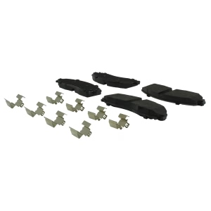 Centric Posi Quiet™ Extended Wear Semi-Metallic Rear Disc Brake Pads for Ford F-350 - 106.16910