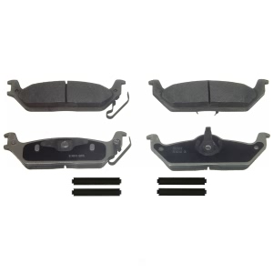 Wagner Thermoquiet Semi Metallic Rear Disc Brake Pads for 2006 Lincoln Mark LT - MX1012