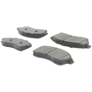 Centric Posi Quiet™ Semi-Metallic Rear Disc Brake Pads for 2004 Ford Excursion - 104.07570