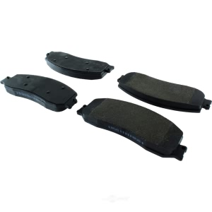Centric Posi Quiet™ Semi-Metallic Front Disc Brake Pads for 2012 Ford F-250 Super Duty - 104.13330