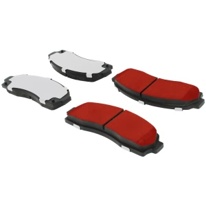 Centric Posi Quiet Pro™ Ceramic Front Disc Brake Pads for 2006 Ford Ranger - 500.08330
