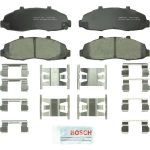Bosch QuietCast™ Premium Ceramic Front Disc Brake Pads for 1997 Ford F-150 - BC679