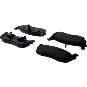 Centric Posi Quiet™ Semi-Metallic Brake Pads With Hardware for 2001 Ford Expedition - 104.07110