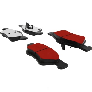 Centric Posi Quiet Pro™ Ceramic Front Disc Brake Pads for 2010 Ford Escape - 500.10473