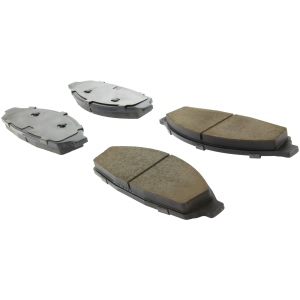 Centric Posi Quiet™ Ceramic Front Disc Brake Pads for 2004 Ford Crown Victoria - 105.09310