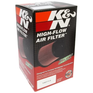 K&N E Series Round Red Air Filter （2.75" ID x 6.25" OD x 8.25" H) for Ford Focus - E-2993