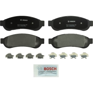 Bosch QuietCast™ Premium Organic Rear Disc Brake Pads for 2011 Ford F-350 Super Duty - BP1334