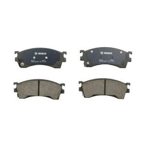 Bosch QuietCast™ Premium Organic Front Disc Brake Pads for 1993 Ford Probe - BP583