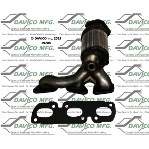 Davico Exhaust Manifold with Integrated Catalytic Converter for Mercury Cougar - 19208