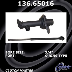Centric Premium Clutch Master Cylinder for Ford Explorer - 136.65016