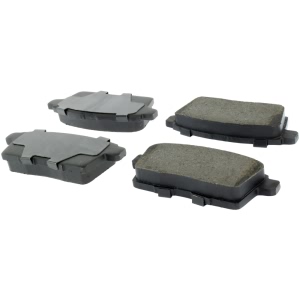 Centric Posi Quiet™ Ceramic Rear Disc Brake Pads for 2008 Lincoln MKX - 105.12590